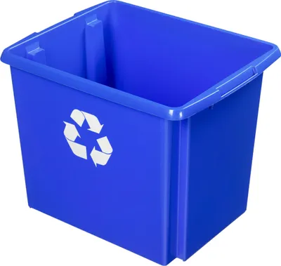 Produktbild von Sunware Aufbewahrungsbox - Kunststoff - 45 Liter - blau - 45 x 36 x 36 cm