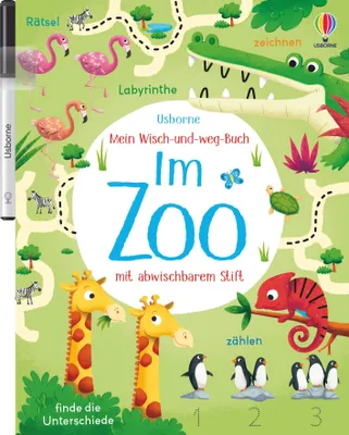 Produktbild von Mein Wisch-und-weg-Buch: Im Zoo