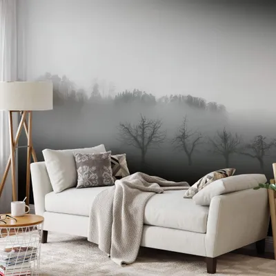 Produktbild von A.S. Création Vlies Fototapete -  Foggy Landscape DD118932 Wald  Tapete