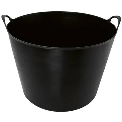 Produktbild von Kunststoffbehälter mit 2 Griffen, 27 l, schwarz, ENPRO