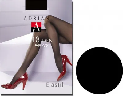 Produktbild von Matte Strumpfhose 18 den glatt Elastil Nero 2