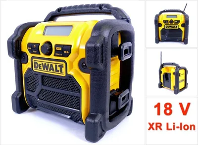 Zdjęcie produktu dla DeWALT DCR019 Radiotelefon budowlany