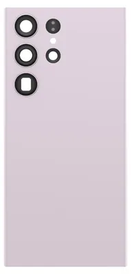 Obrázok produktu pre Clappio, náhradný kryt batérie pre Galaxy S23 Ultra s integrovaným lepidlom, levanduľová farba