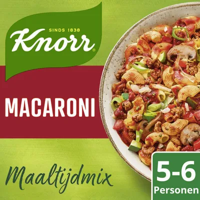 Immagine prodotto di Knorr Maaltijdmix Maccheroni 85g – pasto veloce e delizioso per la vita di tutti i giorni