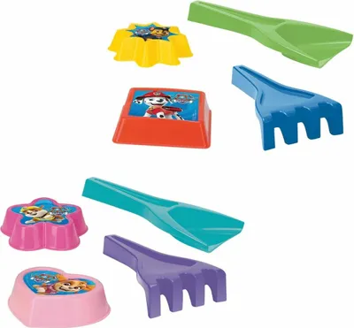 Obrázek produktu pro Wader Psi Patrol Sada na písek Lopata a hrábě