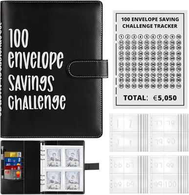 Imagen del producto de 100 sobres, formato A5, 50,50 EUR, para planificación financiera