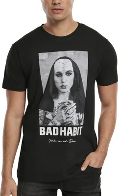 Obrázok produktu pre Pánske tričko - BAD HABIT čierne - L