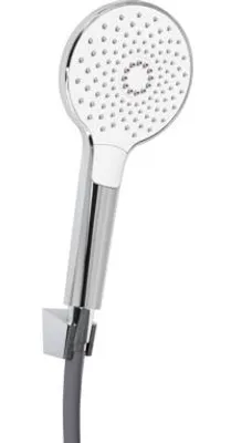 Produktbild von VIGOUR Wannenset individual 2.2 mit Wandhalter Schlauch und Handbrause, 3-strahlig, verchromt, rund