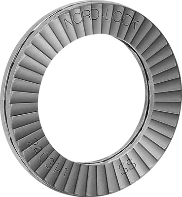 Produktbild von Nord Lock Keilsicherungsscheiben NL12ss Sperrkantscheiben nach DIN25201, Edelstahl A4 - 200 Paar