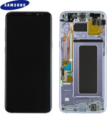 Produktbild von Original Samsung Galaxy S8 Plus SM-G955F LCD Display Touch Screen Digitizer Bildschirm Orchid Grey GH97-20470C / GH97-20564C