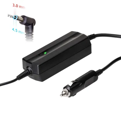 Produktbild von Akyga AK-ND-40 Zasilacz samochodowy laptop HP 19.5V 3.33A 65W 4.5 x 3.0 mm + pin