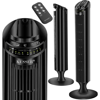 Produktbild von KESSER Turmventilator FERNBEDIENUNG Ventilator LED Display Standventilator Klimaanlage