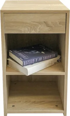 Produktbild von Nachttisch - Flurschrank - 65 cm hoch - hellbraun