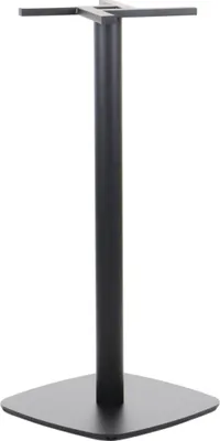 Image de Piètement de table en métal SH-3050-3/H, pour bureau, hôtel, restaurant, dimensions 49,8x49,8x109,5 cm, noir