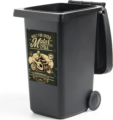 Produktbild von MuchoWow® - Mültonnen-sticker - Sticker - Aufkleber für die Mülltonne