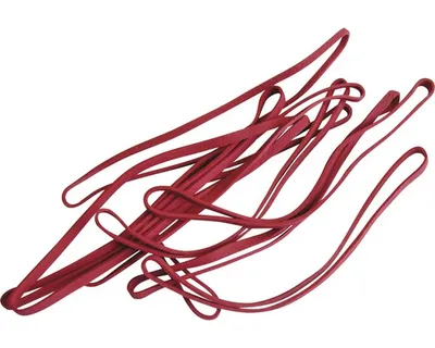 Produktbild von Gummibänder 150x4mm rot 20 St.
