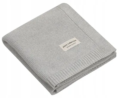 Produktbild von Ander Kinderdecke Merino Wolle gestrickt 75x100cm Beige