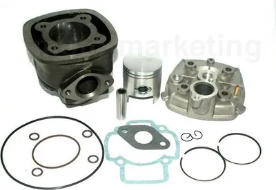 Produktbild von 70 CCM Sport Racing Zylinder KIT Kopf KOMPLETT für Piaggio NRG 50 MC2 RST 91-99 Zylinderkit