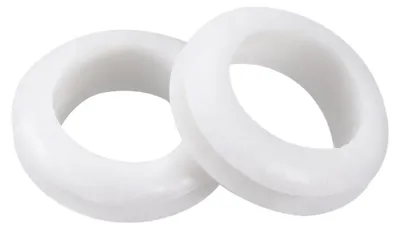 50 Stück Kabeldurchführung Gummihülsen weiß 12 mm