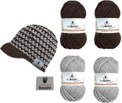 Produktbild von MyBoshi No.1 Set Tokio 2 x 174 + 2 x 193 Knäuel a 50g