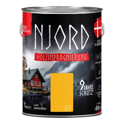 Produktbild von Holzimprägnierung NJORD 5L Holzschutz (03) Wintersonne Schutzlack Wetterfest