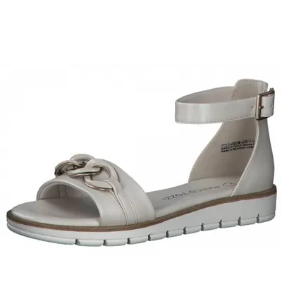 Produktbild von Marco Tozzi Damen Klassische Sandalen 2-28610-42 403 Farbe: Beige Größe: 40