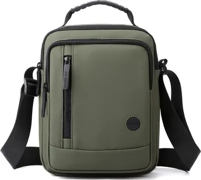 Produktbild von ASKSA Umhaengetasche Herren Schultertasche Oxford Handtaschen Maenner Brustbeutel Herren Tasche Arbeitstasche fuer Buero Hochschule Reisen,Armeegruen