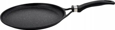 Obrázok produktu pre KAMILLE pan UNAI panvica na palacinky 28 cm indukčná panvica s mramorovým povrchom panvica na palacinky s nepriľnavým povrchom