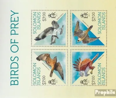 Produktbild von Briefmarken Salomoninseln 2013 Mi 2162-2165 Kleinbogen (kompl. Ausg.) postfrisch Vögel
