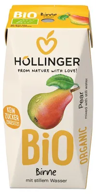 NEKTAR GRUSZKOWY BEZ DODATKU CUKRÓW BIO 200 ml - HOLLINGER