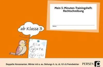 Immagine prodotto di Mein 5-Min-Trainingsheft: Rechtschreibung 2