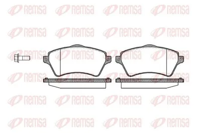 Produktbild von REMSA Bremsbeläge Satz Vorne Bremsklötze für LAND ROVER Freelander SUV (L314) 0822.00