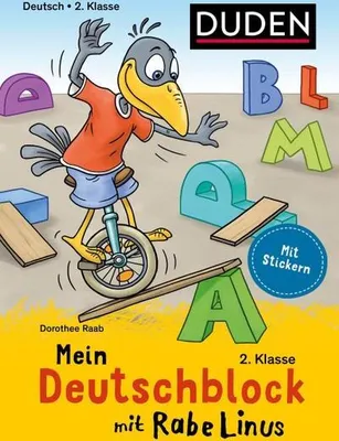 Produktbild von Mein Deutschblock mit Rabe Linus - 2. Klasse