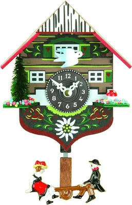 Imagen del producto de Reloj de cuco en miniatura, típico de la región del Bosque