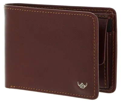 Productafbeelding van Golden Head Leer portemonnee Colorado RFID Protect Minischeintasche 1194 Tabacco bruine