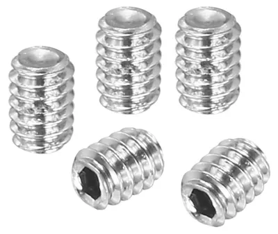 Productafbeelding van Madenschroeven Set M2 - 50 Stuks RVS binnenzeskant Schroeven voor Meubel- en Lampenreparatie