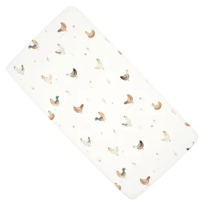 Image de Drap-housse pour berceau Gallina - 40 x 80 cm - Écru | par SEVIRA KIDS