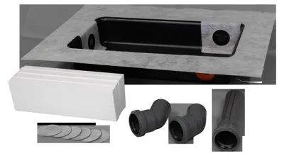 Image de KALDEWEI System-Installationbox 2.0, 540x310x96mm, DN50, 584611000000