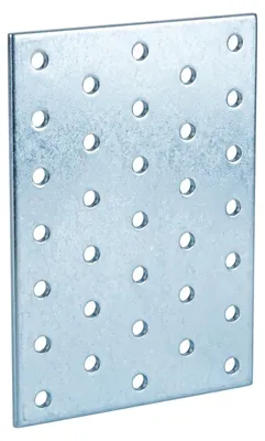 Produktbild von ART 81506 Lochplatte Stahl 240 x 80 x 2 sendzimirverz. FS 25 Stk
