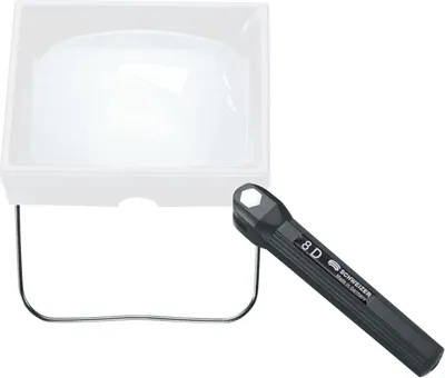 Produktbild von Schweizer Klappleseglas 2 fach / 100*75 mm