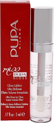 Produktbild von Pupa Miss Pupa Ultra-Shine Lip Gloss #100 Crystal Glass 5 ml