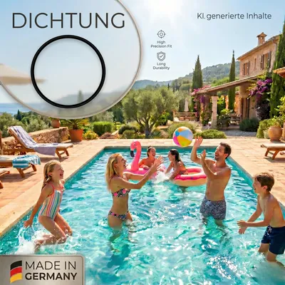 Produktbild von Dichtung passend für Bestway P6149 Ersatzteil Sandfilteranlagen O-Ring Pool