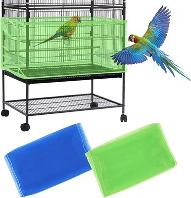 Produktbild von Leichtes Nylon Vogelhaus mit großem Futterbehälter