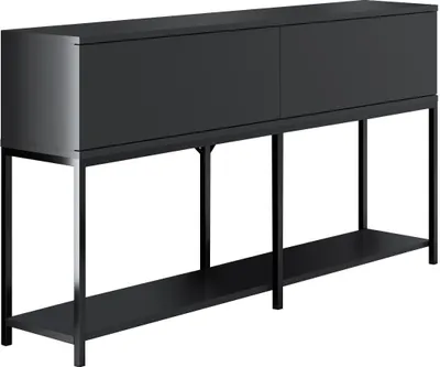 Image de Skye Decor, Lord - Anthracite, Black, meubles de salon, anthracite, 150 x 80 x 30 cm
