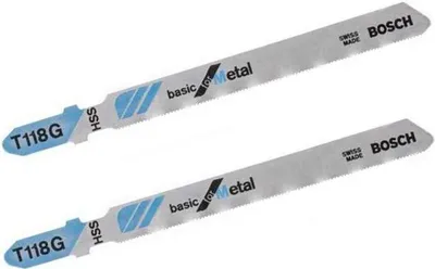 Produktbild von 2 Stk. Bosch  Stichsägeblatt Aluminium T118G