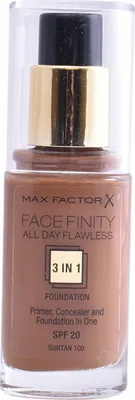 Produktbild von Max Factor All Day Flawless 3 in 1, Pumpenflasche, Creme, Universal, Anti-Glanz, Mattierend, Grundierung, Sun Tan, Matte