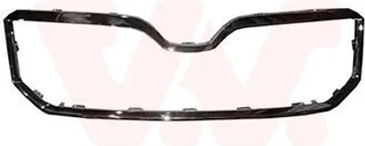 Produktbild von VAN WEZEL 7607514 Rahmen Kühlergrill Kühlergitter für SKODA YETI (5L) Chrom