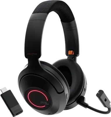 Zdjęcie produktu dla CREATIVE LABS Zestaw suchawkowy Creative Labs Zen Hybrid Pro Classic Bezprzewodowy zestaw suchawkowy do gier USB Type-C Bluetooth Czarny
