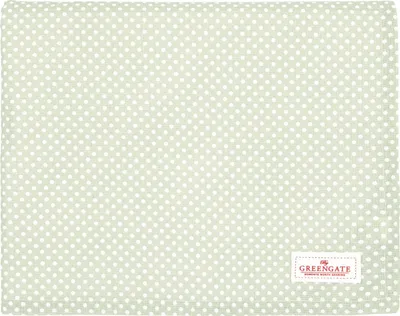Produktbild von Greengate Dotty Tischdecke pale green 145x250cm