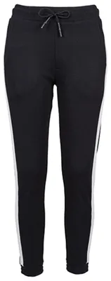 Image de Build Your Brand - Pantalon de jogging pour femmes LT3009 (XS régulier) (noir/blanc)